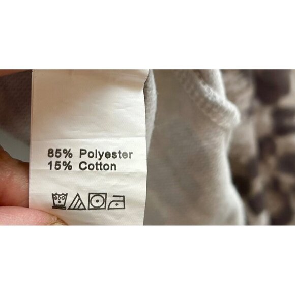 BTBFM Womens Leopard‎ Print Long Sleeve V-Neck Casual Pullover Top Sweater large - Picture 4 of 7